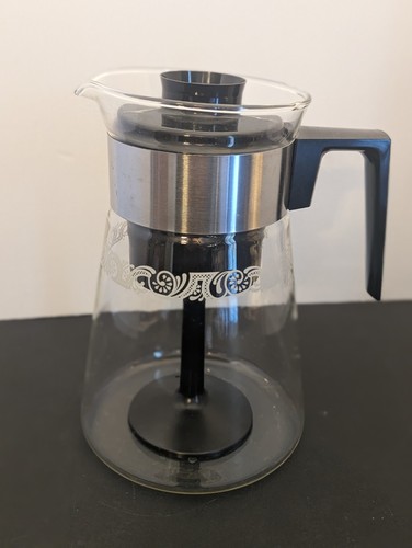 Vtg pyrex coffee percolator - vtg,