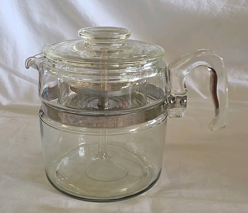 Pyrex clear glass - pyrex, coffee