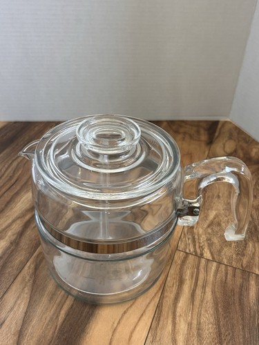 Pyrex flameware glass coffee - pyrex,