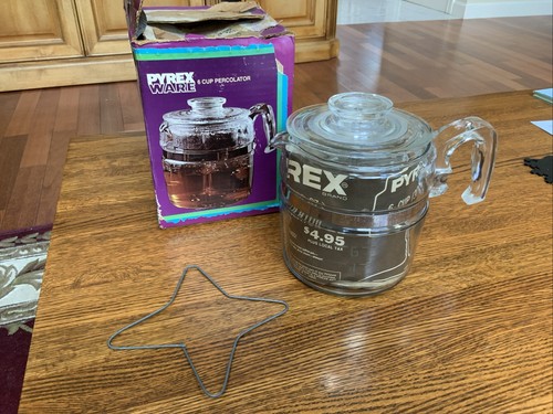 Pyrex cup percolator box - 6,