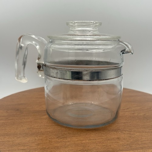 Vintage pyrex glass percolator - vintage,
