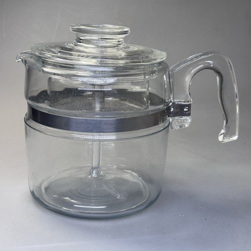 Vtg pyrex percolator glass - vtg,